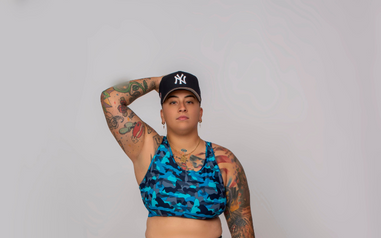 Water Camo Tomboy Top